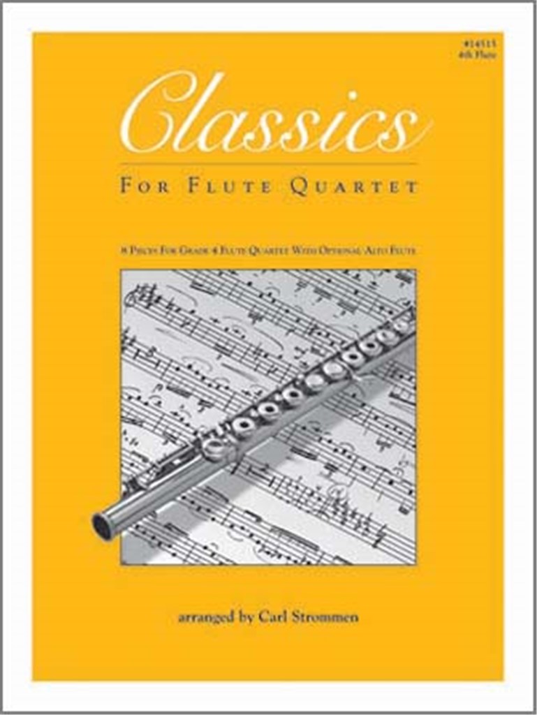 Classics For Flute Quartet - 4th Flute